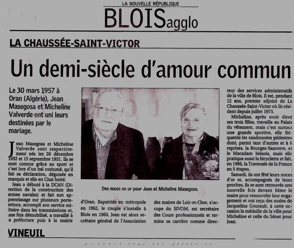 MARIAGE 30 MARS 1957 MICHELINE VALVERDE ET DE JEAN MASEGOSA 002.JPG